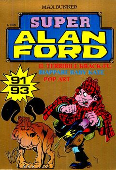 Super Alan Ford Serie Oro 031 - Numeri 091, 092, 093 (1989)