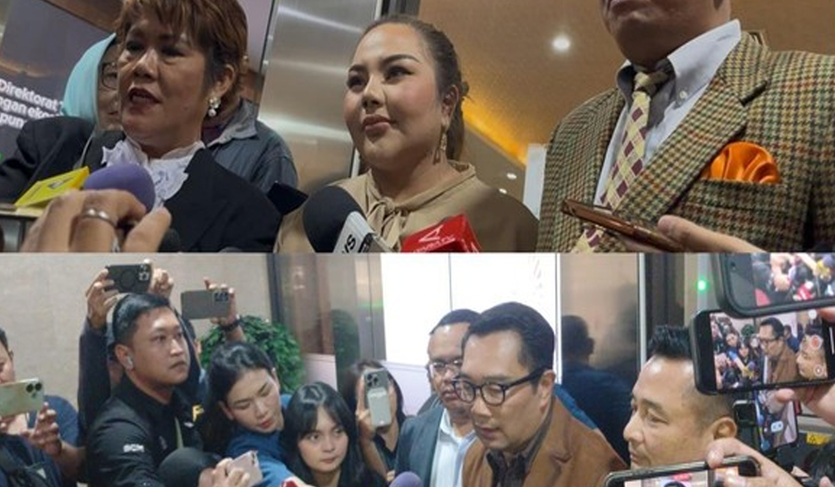 Tes DNA Tanpa Tatap Muka! Ridwan Kamil dan Lisa Mariana Tak Bertemu di Bareskrim
