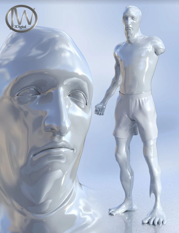Shapeless Morphs for Genesis 8 Male Shapeless Morphs for Genesis 8 Male