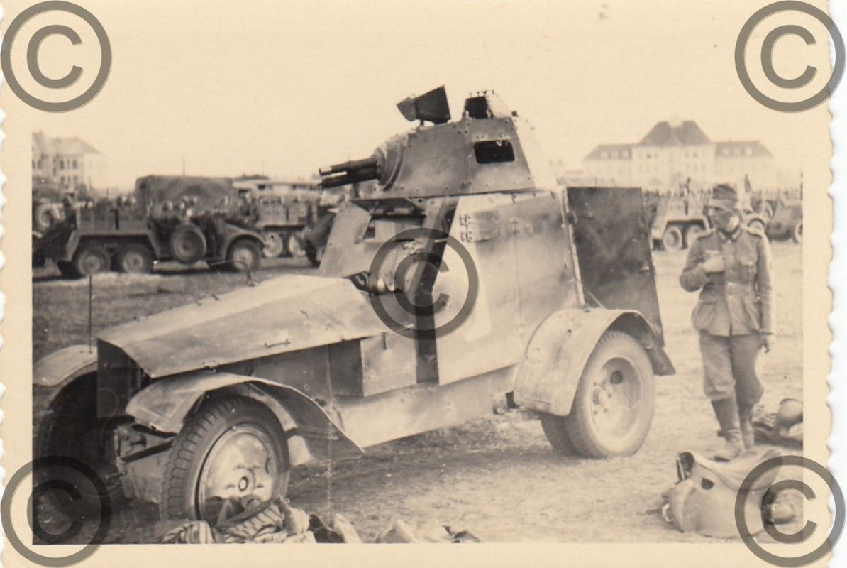 Foto, russischer Spähwagen,