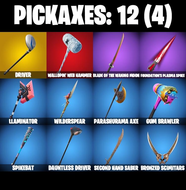 pickaxes comp