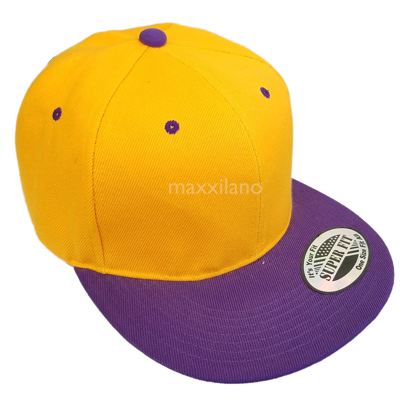 Baseball Cap Men Plain Snapback Hat