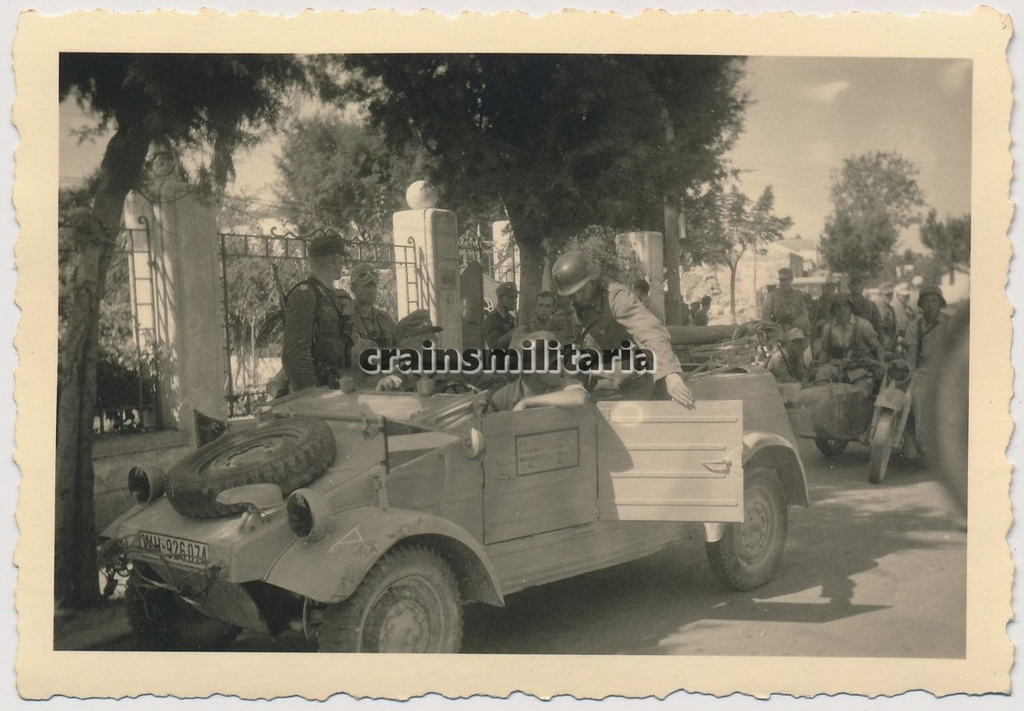 Orig. Foto Volkswagen Kübelwagen VW Typ 82 m. Ke