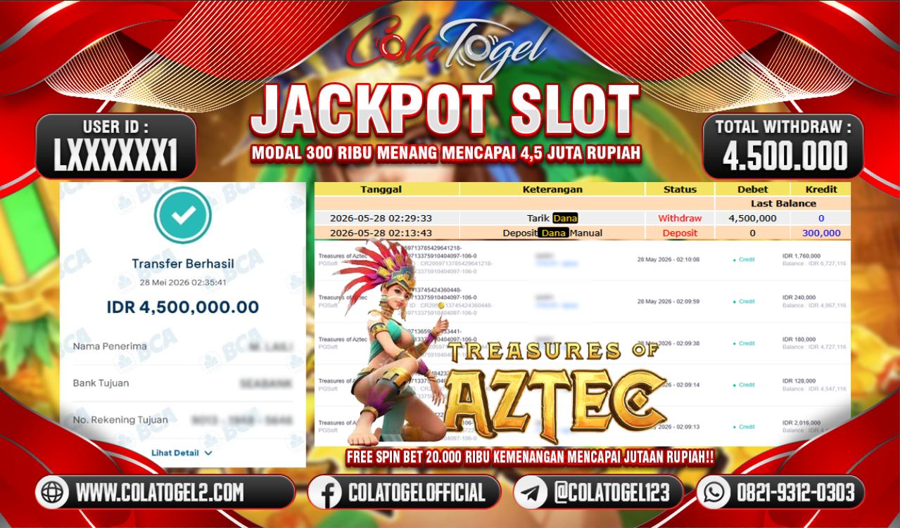 JACKPOT SLOT GACOR!!