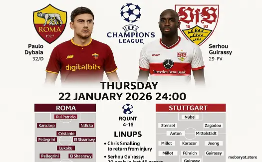 روما ضد شتوتغارت