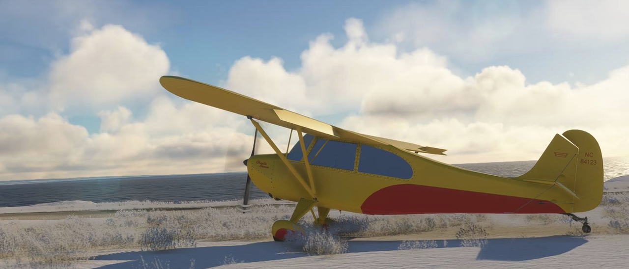 Visualisation sous MSFS de ce premier portage