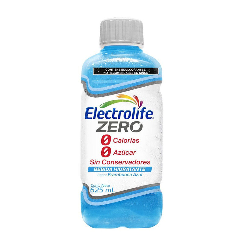 ELE ELECTROLIFE ZERO FRAMBUESA AZUL 625 ML     7503041640233