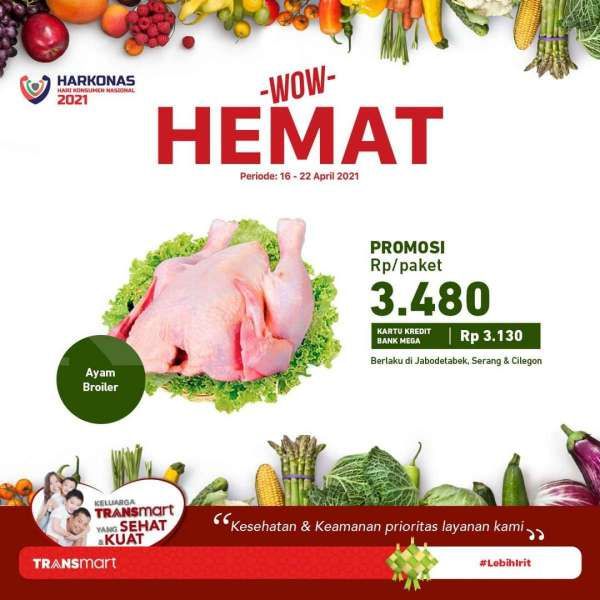 Katalog Promo Transmart Carrefour 16-22 April 2021 
