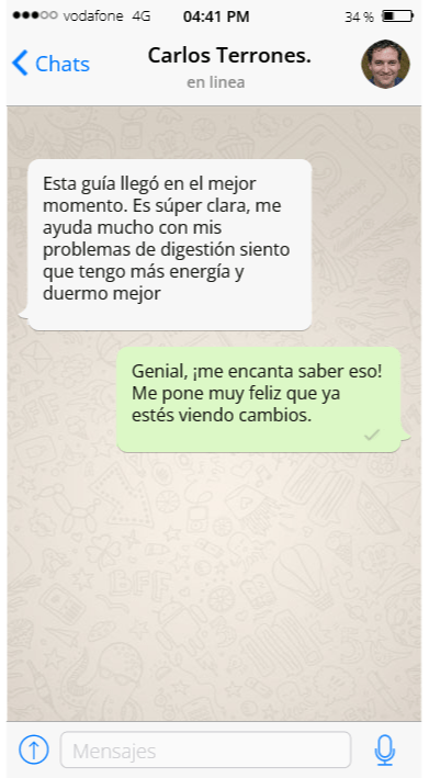 Testimonio de Carlos Terrones