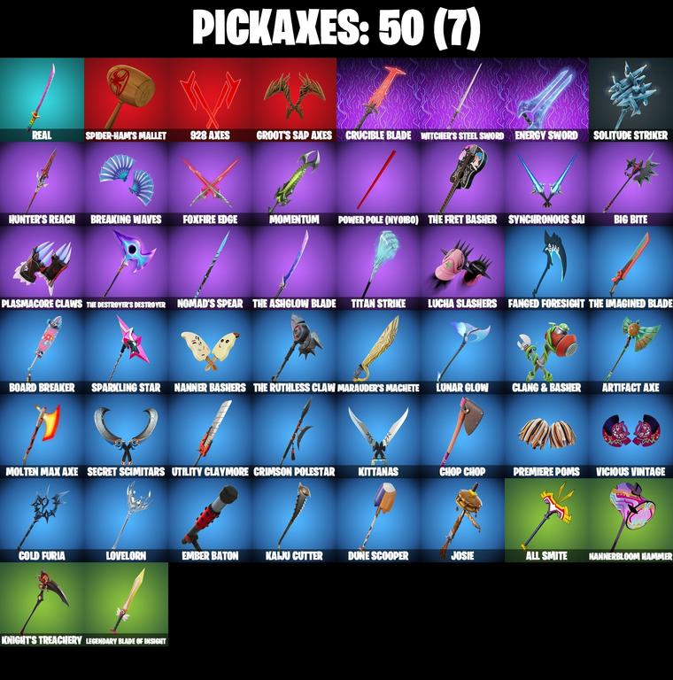 pickaxes comp