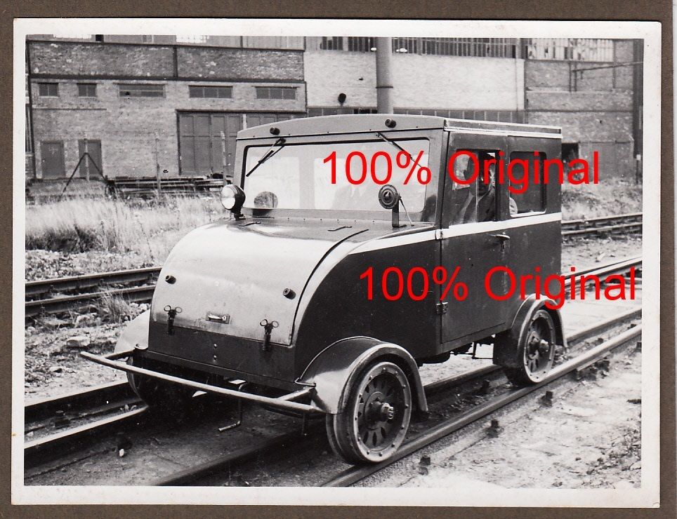 Eisenbahn Feldbahn Kfz Draisine Rarität Typ