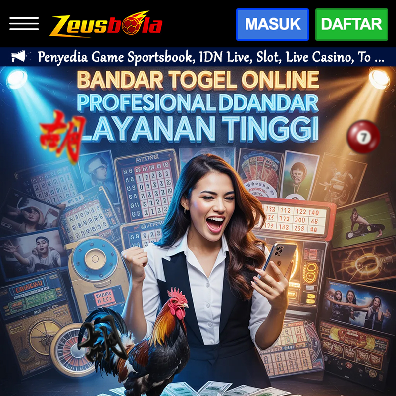 ZEUSTOTO: Bandar Togel Online Profesional dengan Standar Layanan Tinggi image 1