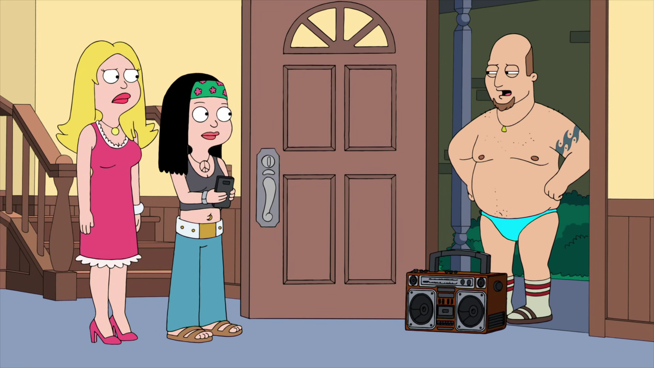 American Dad (2005) S17E13 Men II Boyz (1080p AMZN Webrip x265 10bit EAC3 5.1 - Goki)[TAoE].mkv