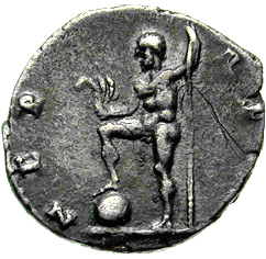 Glosario de monedas romanas. GLOBO IMPERIAL. 25