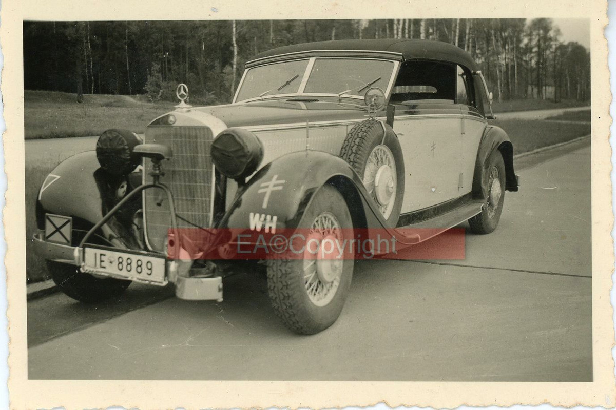 Cabrio PKW Auto Wagen Kübelwagen Mercedes Wappen