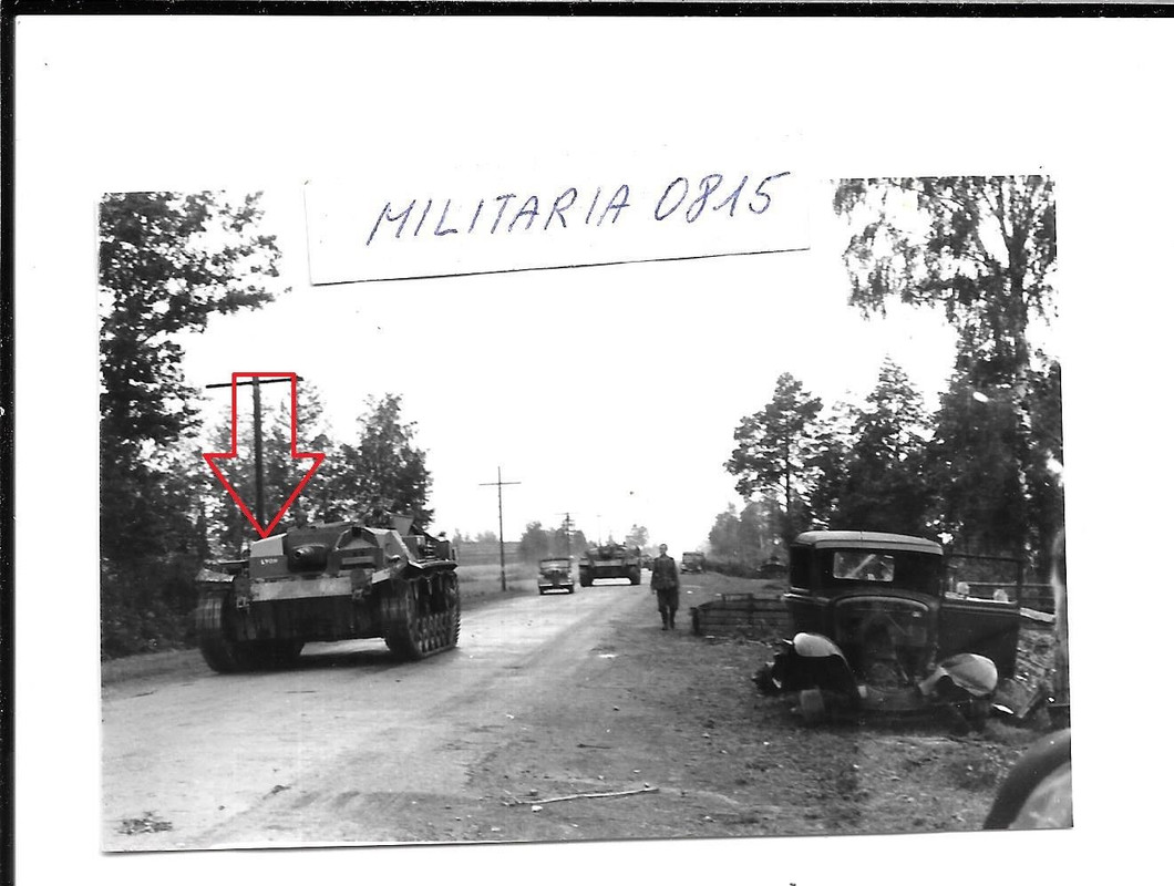 Vormarsch Schweres Stug 3 Sturmgeschütz Name Lyon Ostfront