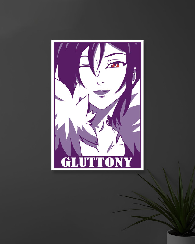 Merlin | Gluttony | 7 Deadly Sins | Anime Posters