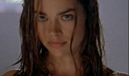 Stunning Girl In A White Dress With Her Tits Practically Spilling Out.