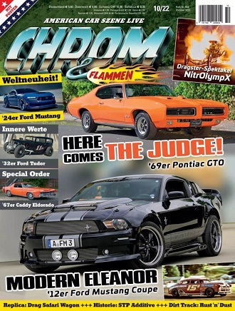 Cover: Chrom und Flammen Automagazin No 10 Oktober 2022