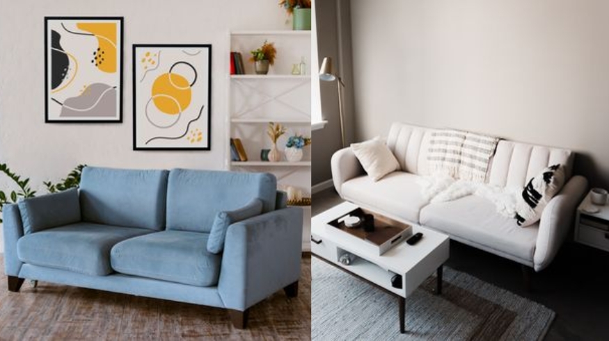 Ilustrasi sofa.