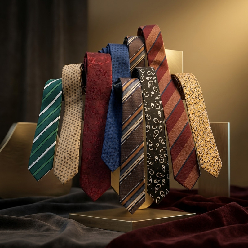 High-end men’s accessories styled for a premium brand presentation