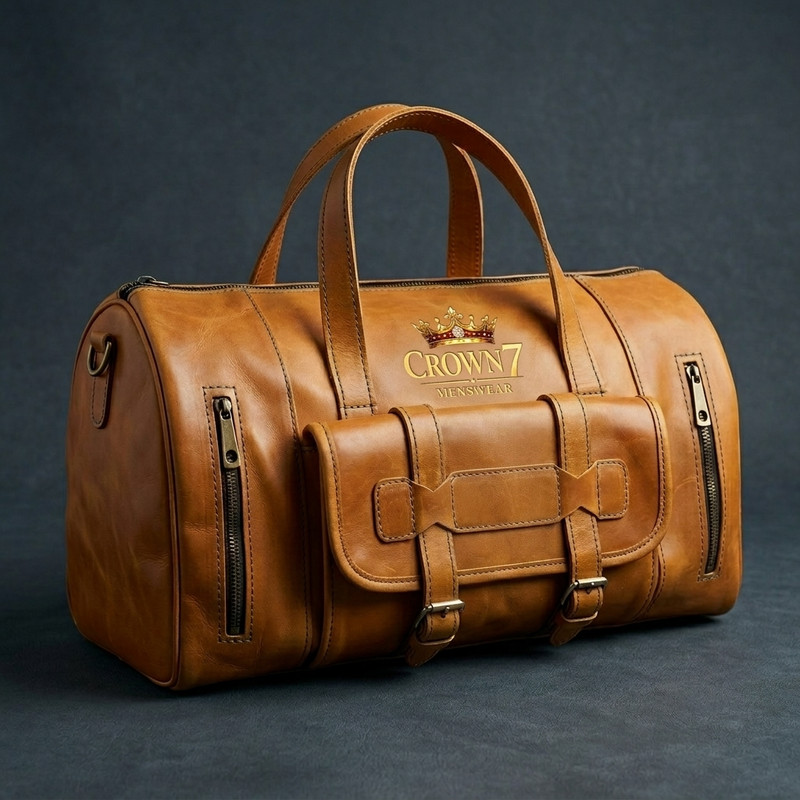 Elegant men’s fashion accessories arranged in a refined composition