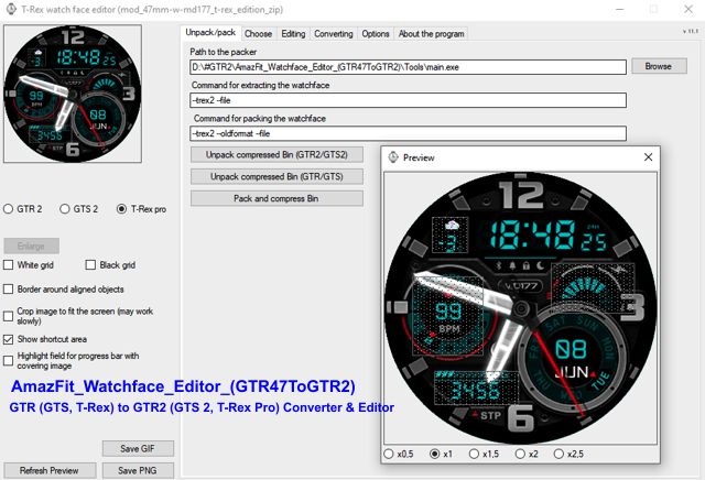 Watchface Editor Amazfit Gtr Watch Face Maker Amazfit GTR Watch