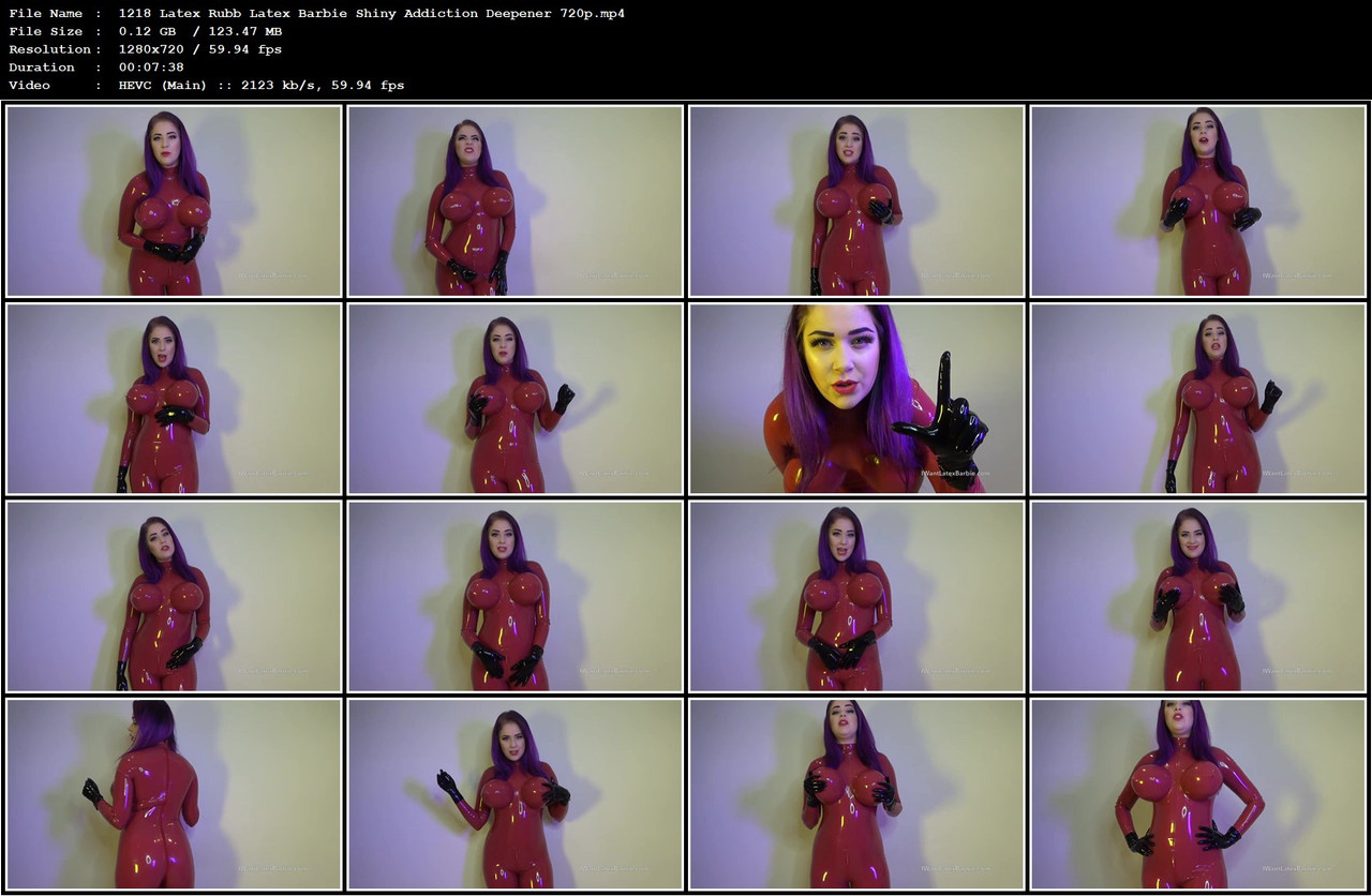 1218 Latex Rubb Latex Barbie Shiny Addiction Deepener 720p mp4