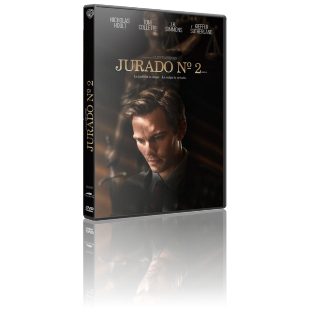 Portada - Jurado Número 2 [DVD9 Full][Pal][Cast/Ing/Fra/Ita][Sub:Varios][Thriller][2024]