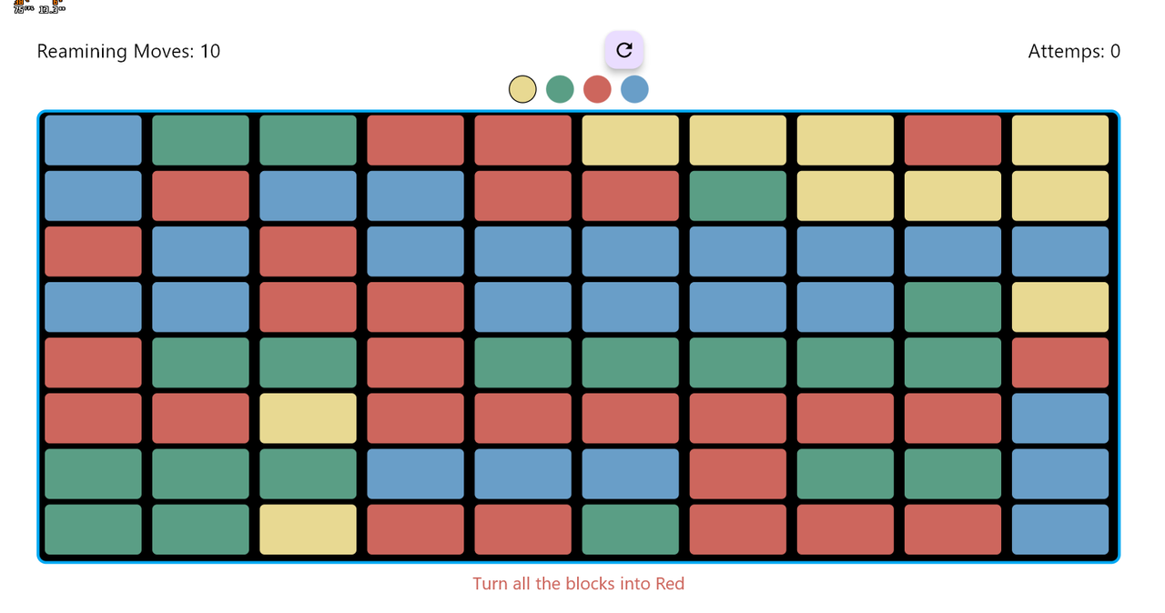 Midatha Fill Color GitHub - damon-st/flood-fill-color-pallete: A simple game of filling in ...