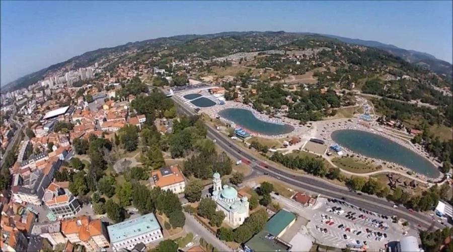 Город Тузла в Боснии и Герцеговине Город Тузла в Боснии и Герцеговине