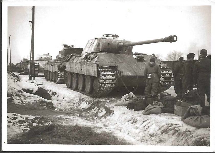 WH Panzer - Panther auf -Vormarschstraße