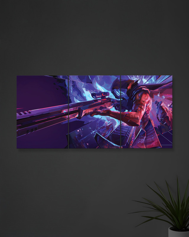 Omen #1 | Valorant | Games | 3 Piece Split Posters