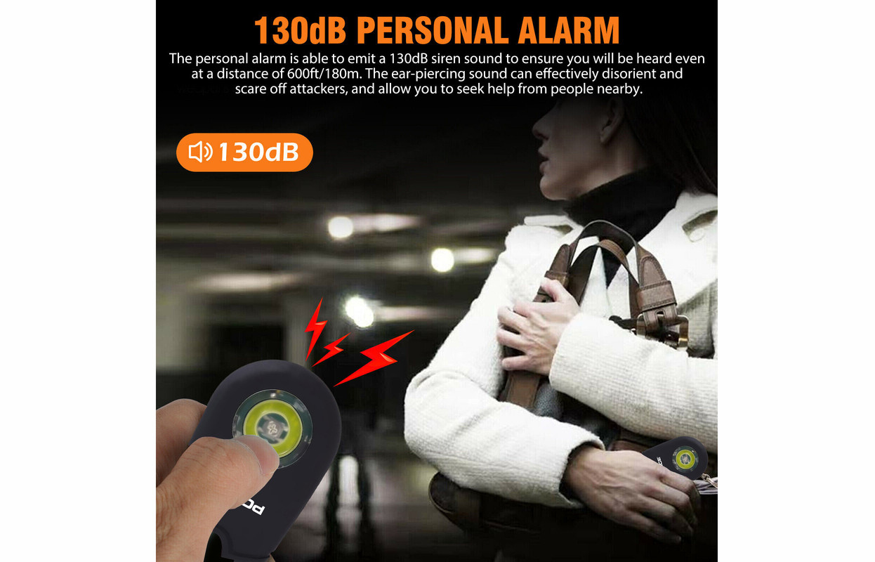 police-personal-alarm-keychain-for-women-rechargeable-white