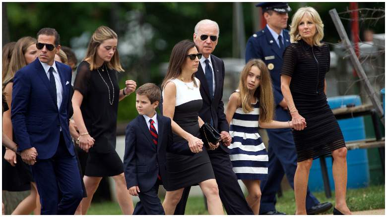 Joe Biden with his Family