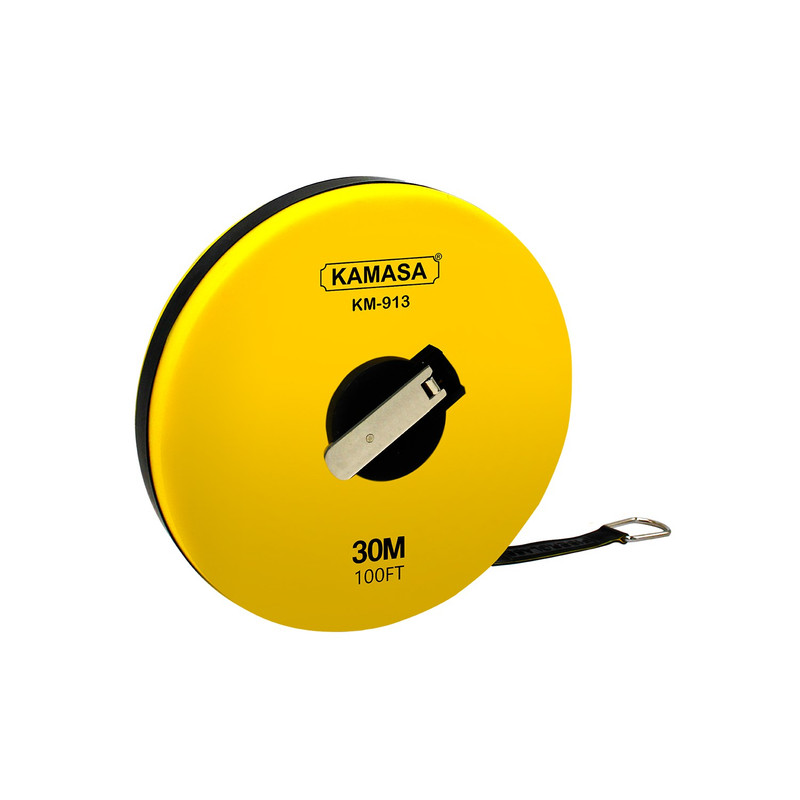 CINTA PLASTICA PARA MEDIR 30M/100FT KAMASA