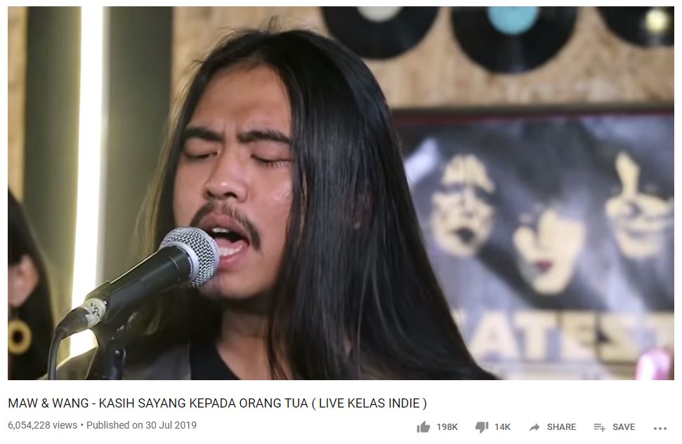5 Fakta Mawang Pelantun Lagu Kasih Sayang Kepada Orangtua Yang Sedang Viral Halaman 2 Tribunstyle Com