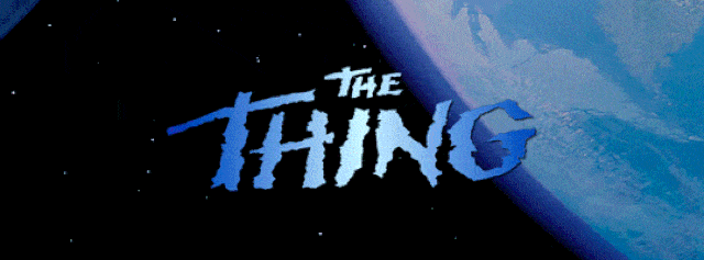 The Thing (1982) Title Card