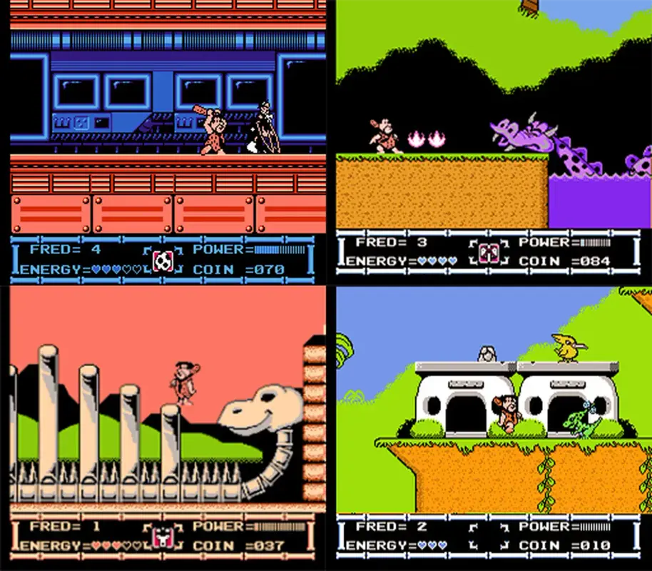 cover NES The Flintstones: The Rescue of Dino & Hoppy