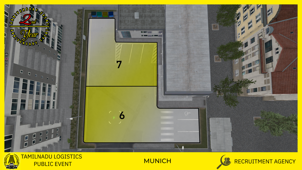 Route B - Munich - RECRUITMENT AGENCY - { Slot 6 and 7 - signature Transport }