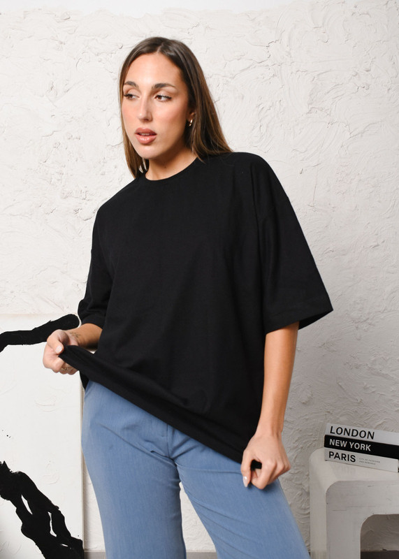 Remera Overzise Liso 5
