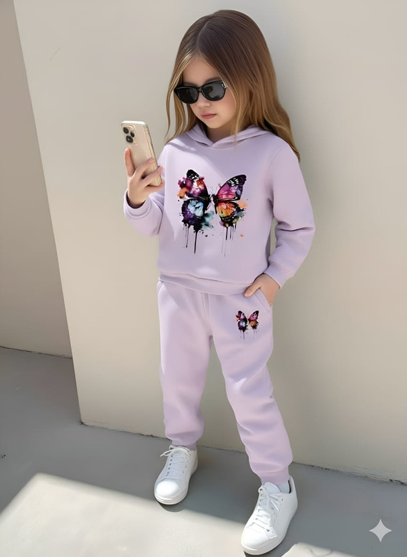 Elegant Stylish Kids Hoodie Set