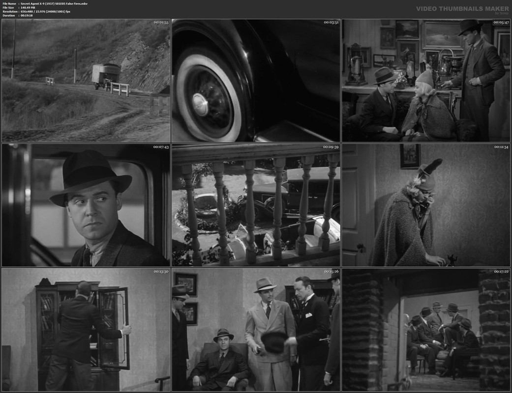 Secret Agent X-9 (1937) S01E05 False Fires.mkv