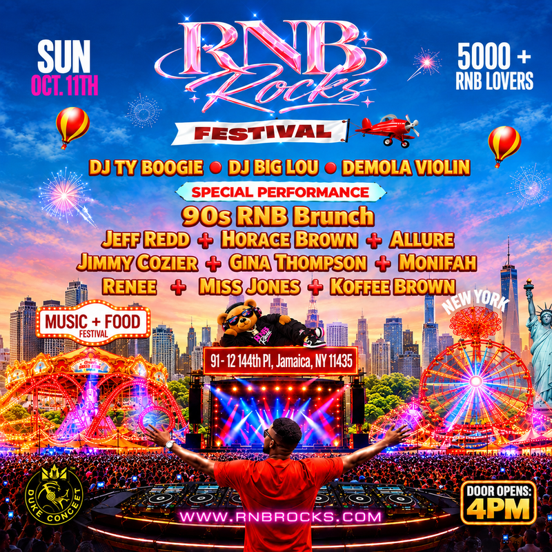 RNB ROCKS Philadelphia flyer