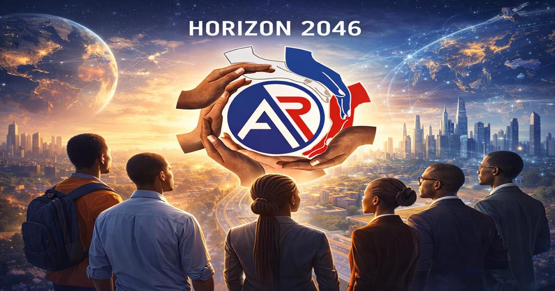 AFRIQUE ÉMERGENTE & HORIZON 2046:  Les leaders de demain se positionnent aujourd’hui, Rejoignez-nous et construisons ensemble l’Afrique de demain.