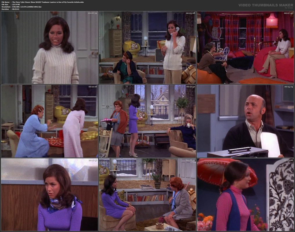 The Mary Tyler Moore Show S01E07 Toulouse-Lautrec is One of My Favorite Artists.mkv