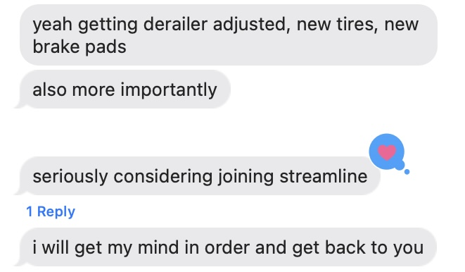 Joining Streamline