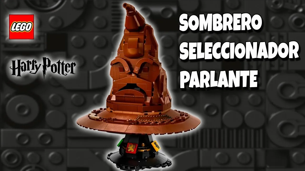 Dan a conocer el lanzamiento del Sombrero Seleccionador de Harry Potter en LEGO