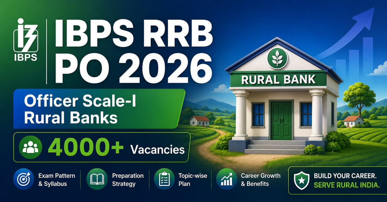 IBPS RRB PO 2026 Officer Scale I Complete Guide for Regional Rural Banks