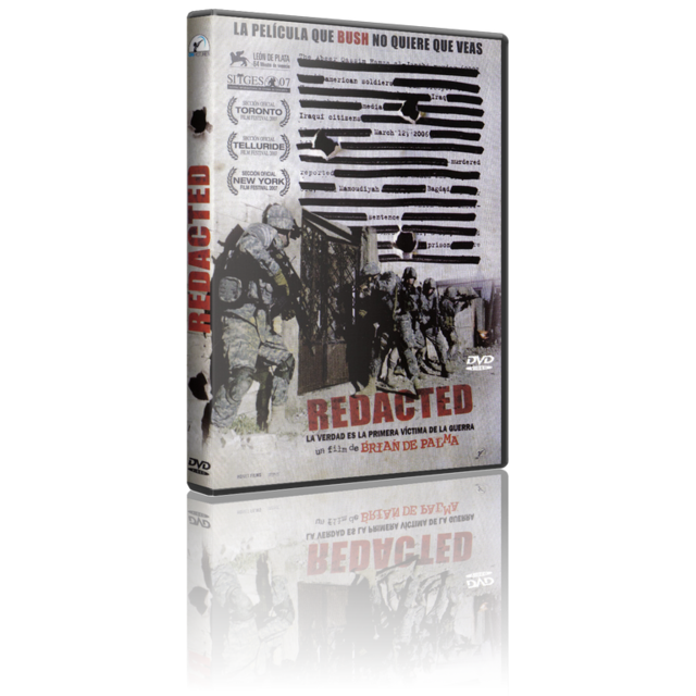 Portada - Redacted [DVD5 Full] [Pal] [Cast/Ing/Cat] [Sub:Varios] [Bélico] [2007]